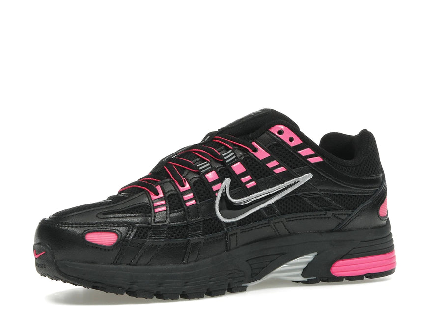 Nike P-6000 Rose Explosion Argent Métallisé Noir