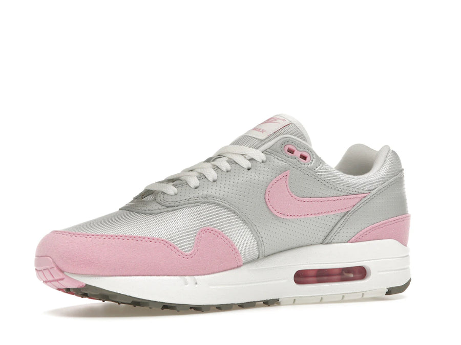 Nike Air Max 1 '87 Metallic Platinum Pink Rise (Femme)
