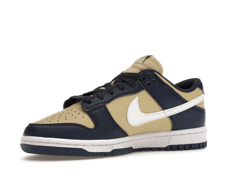 Nike Dunk Low Next Nature Midnight Navy Gold (Femme)