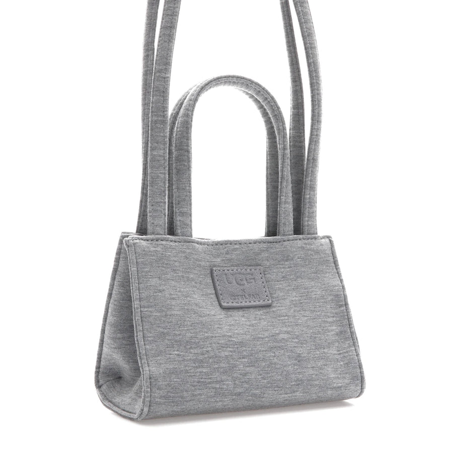 Sac cabas Telfar x UGG en polaire, petit modèle, gris chiné