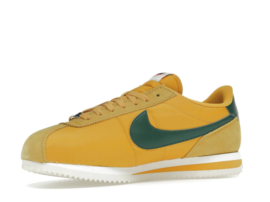Nike Cortez Textile Yellow Ochre Gorge Green (Women's)
