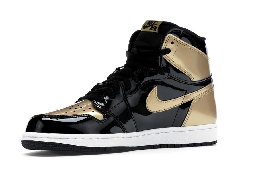 Jordan 1 Retro High NRG Patent Gold Toe