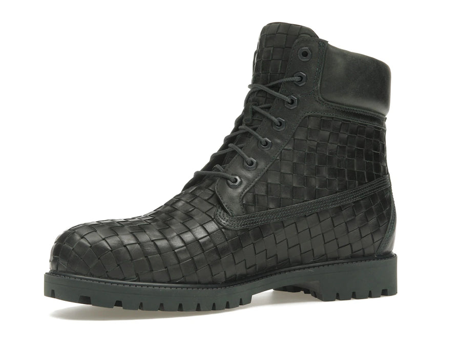Bottes Timberland Premium 6" tissées vert foncé