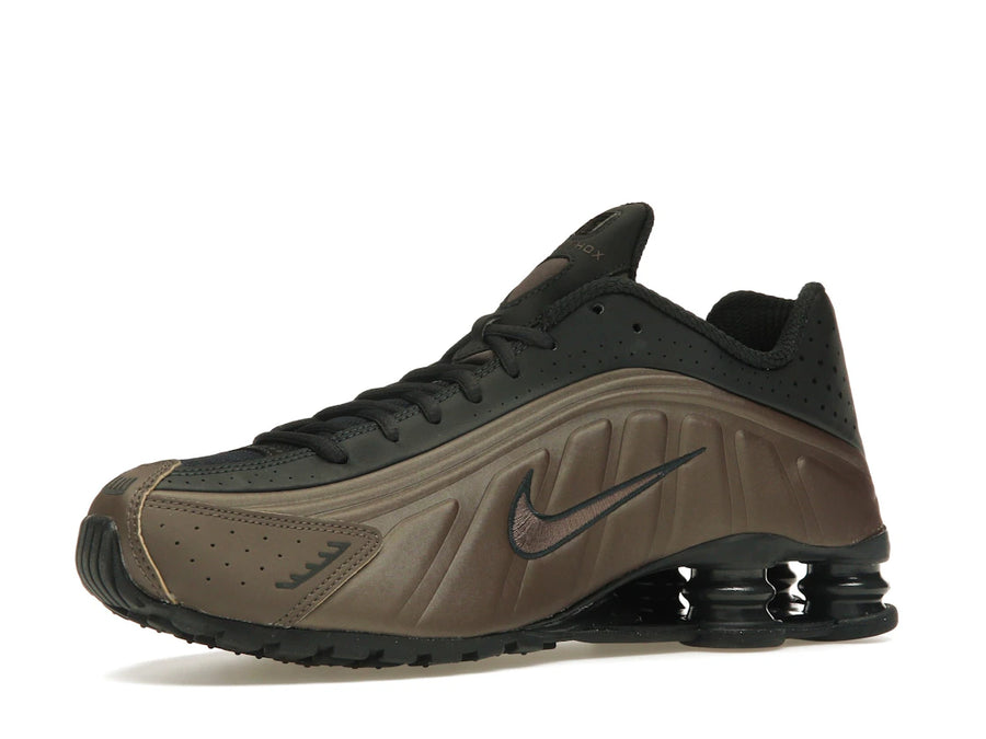 Nike Shox R4 Ironstone Off Noir (Femme)