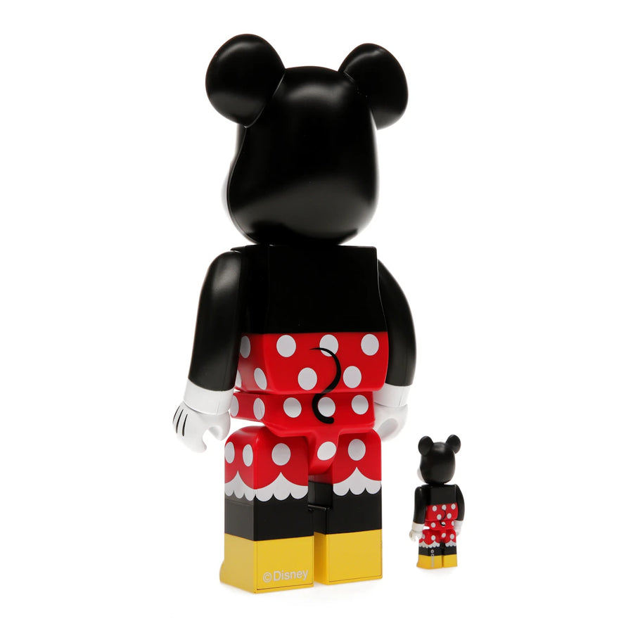 Bearbrick x Disney Minnie Mouse 100% & 400% Set