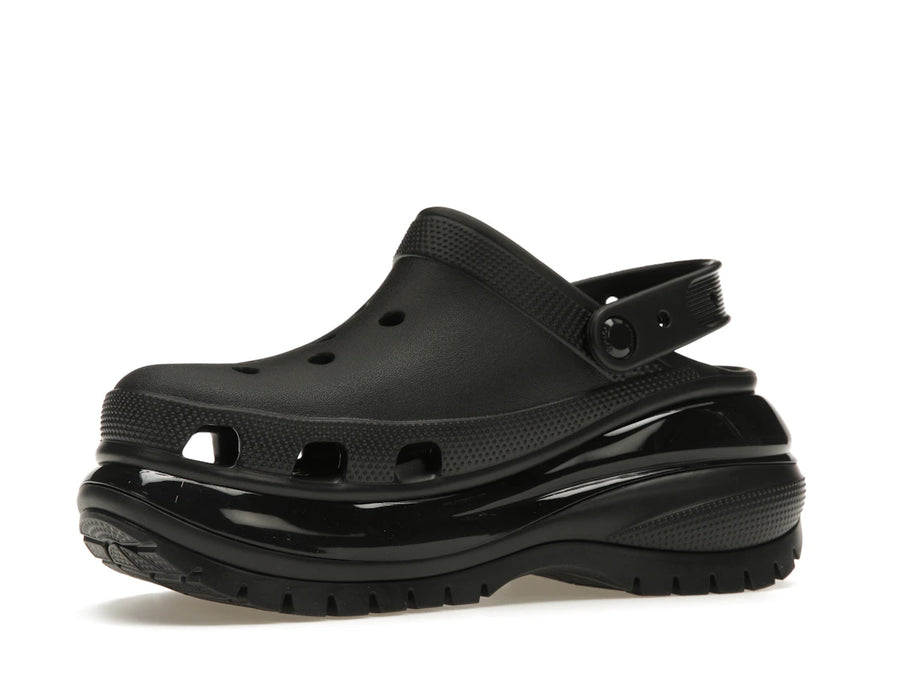 Sabots Crocs Classic Mega Crush noirs