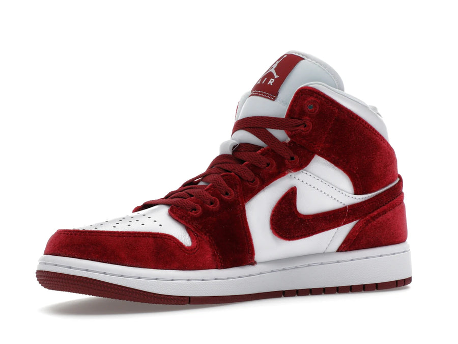 Jordan 1 Mid SE Red Velvet (Femme)