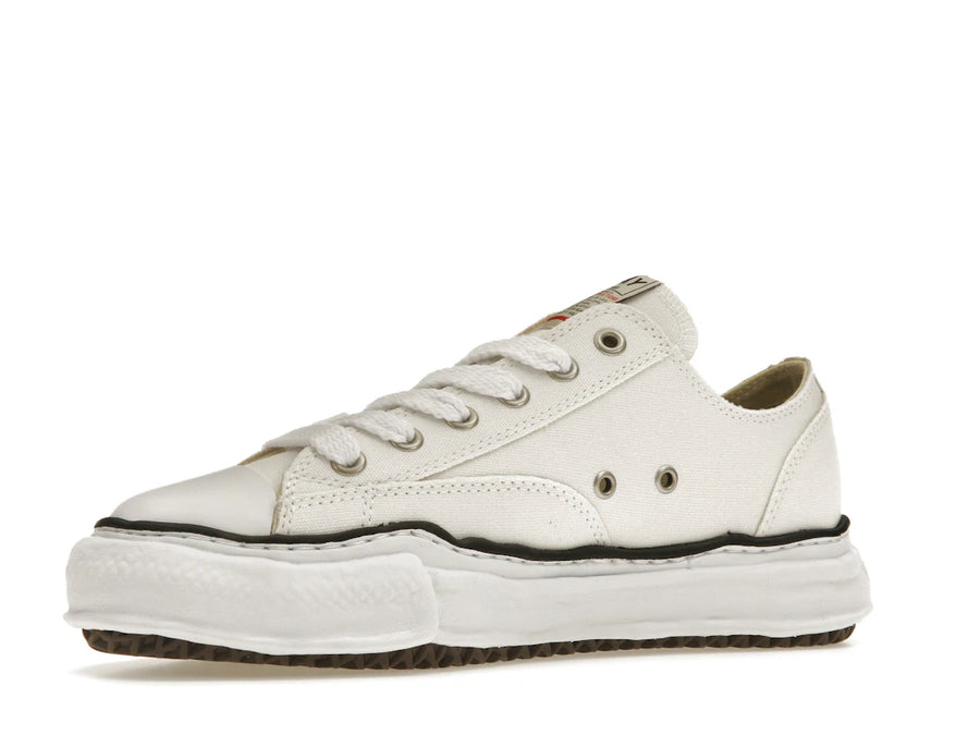Maison Mihara Yasuhiro Peterson OG Sole Canvas Low Blanc