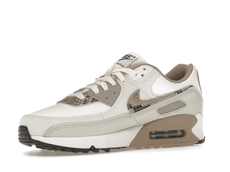 Nike Air Max 90 Rose clair effet peau de serpent (Femme)
