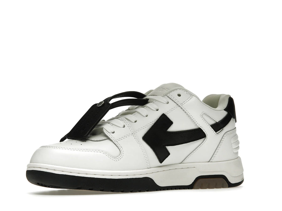 OFF-WHITE Out Of Office OOO 30 MM Low Tops Black White Blue