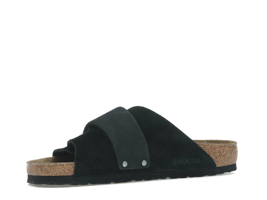 Birkenstock Kyoto en daim nubuck noir
