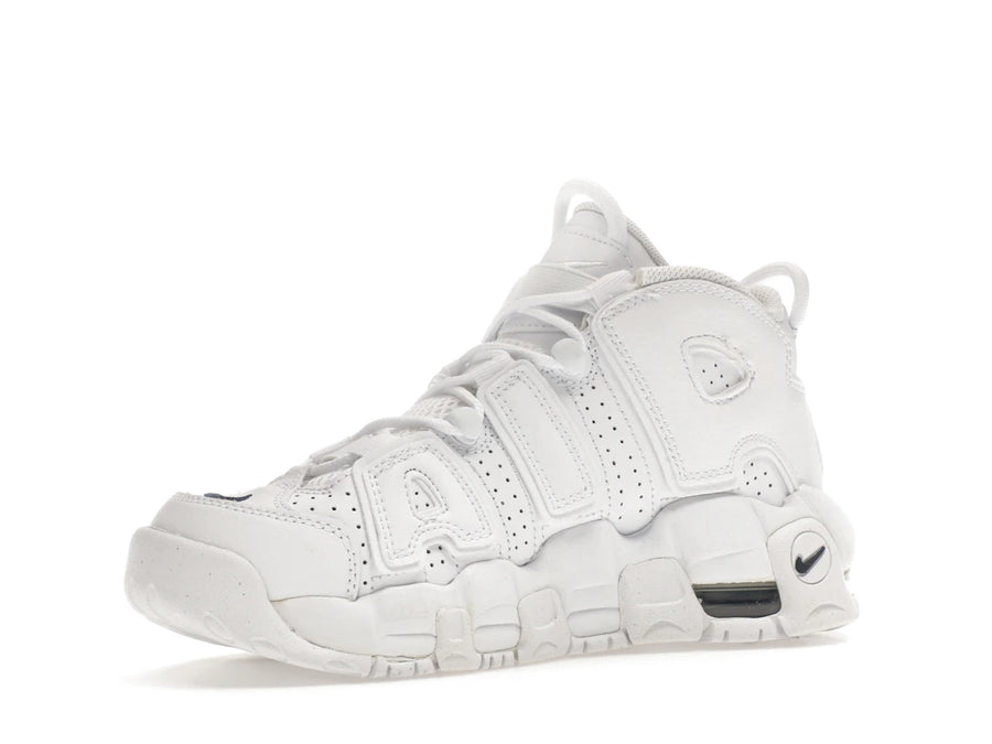 Nike Air More Uptempo Blanc Minuit Marine (GS)