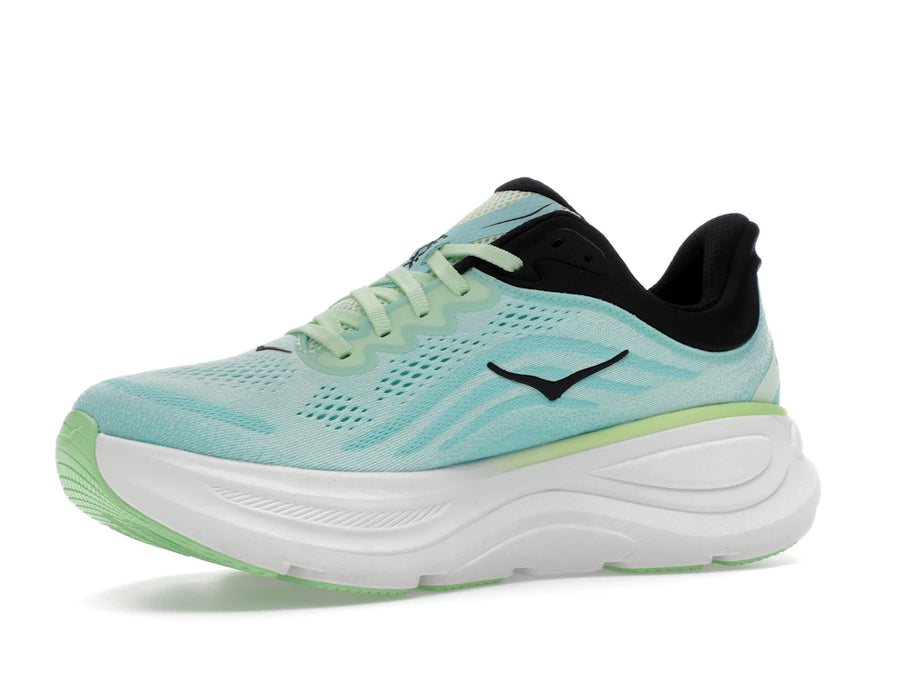 Hoka One One Bondi 9 Luna Moth Blue Spark