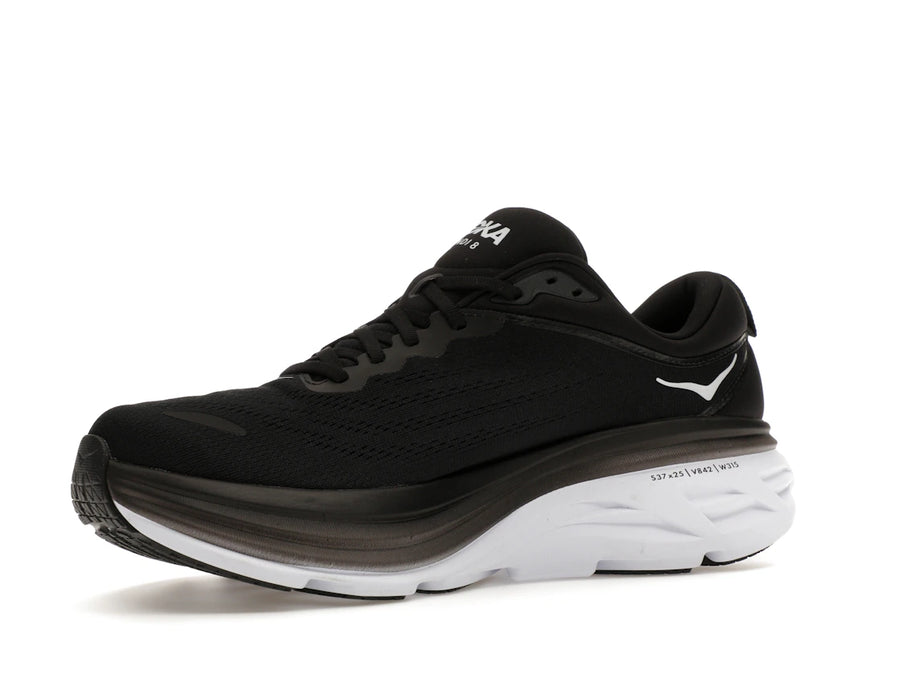 Hoka One One Bondi 8 Noir Blanc