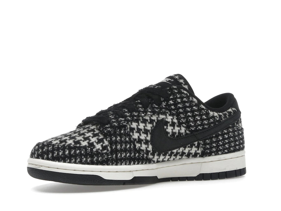 Nike Dunk Low Harris Tweed White Black Multi (Women's)