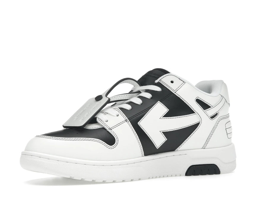 OFF-WHITE Out Of Office OOO Baskets basses noires et blanches