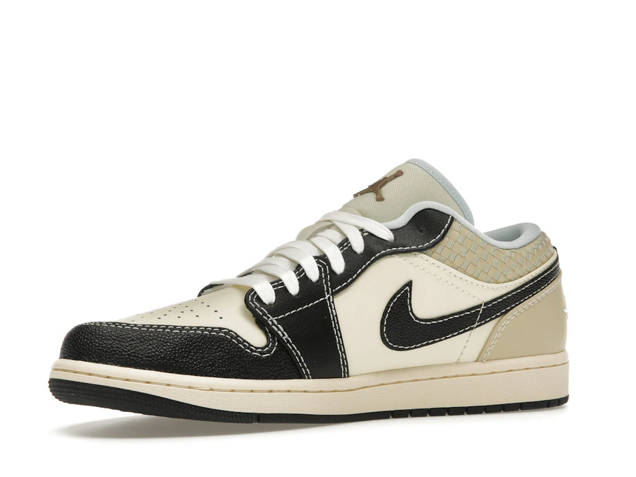 Jordan 1 Low SE Coconut Milk Black Muslin