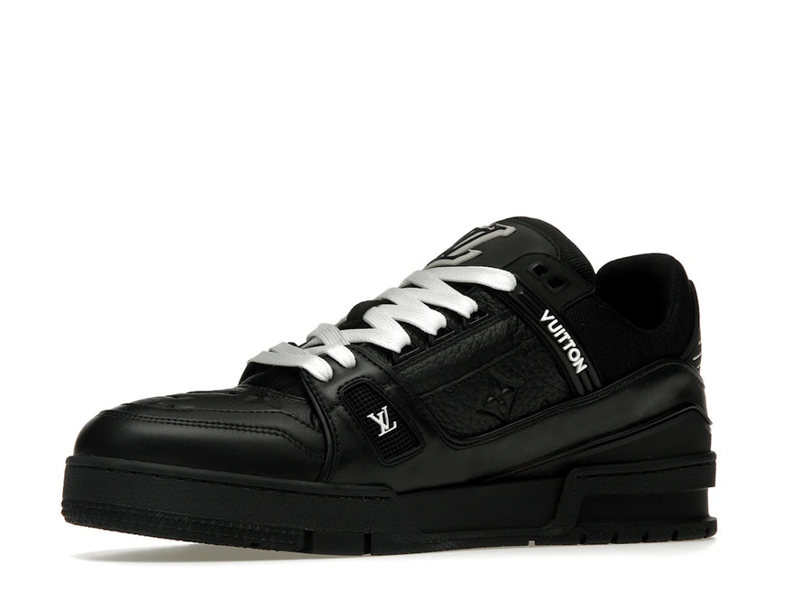 Louis Vuitton Trainer Black Embossed Monogram