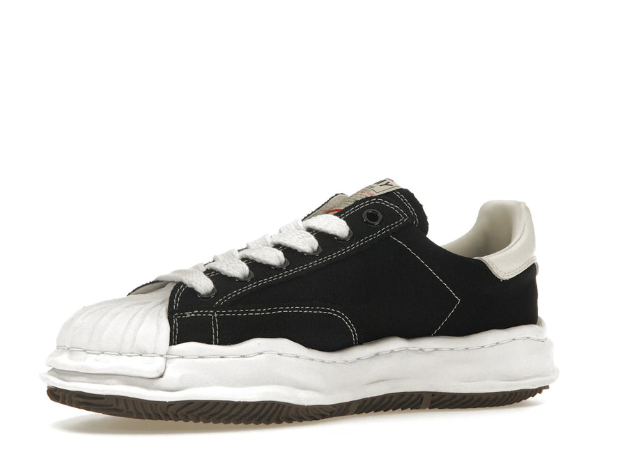 Maison Mihara Yasuhiro Blakey OG Sole Canvas Low Noir Blanc