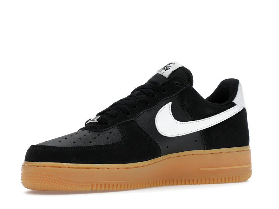 Nike Air Force 1 Low '07 LV8 Noir Sommet Blanc Gomme