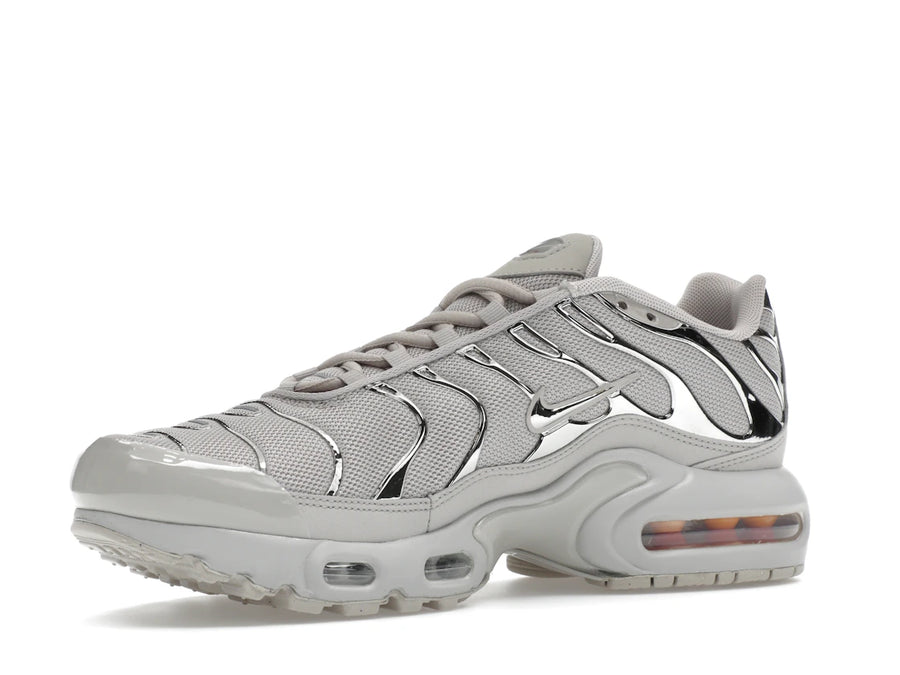 Nike Air Max Plus Light Iron Ore Gym Red Smoke Gray Metallic Silver (GS)
