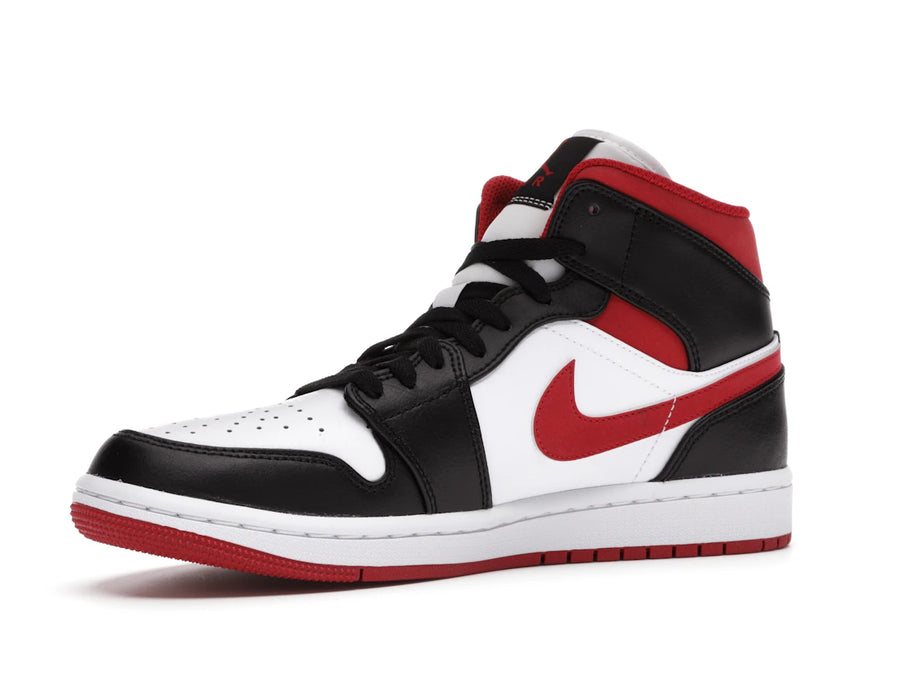 Jordan 1 Mid Gym Rouge Noir Blanc