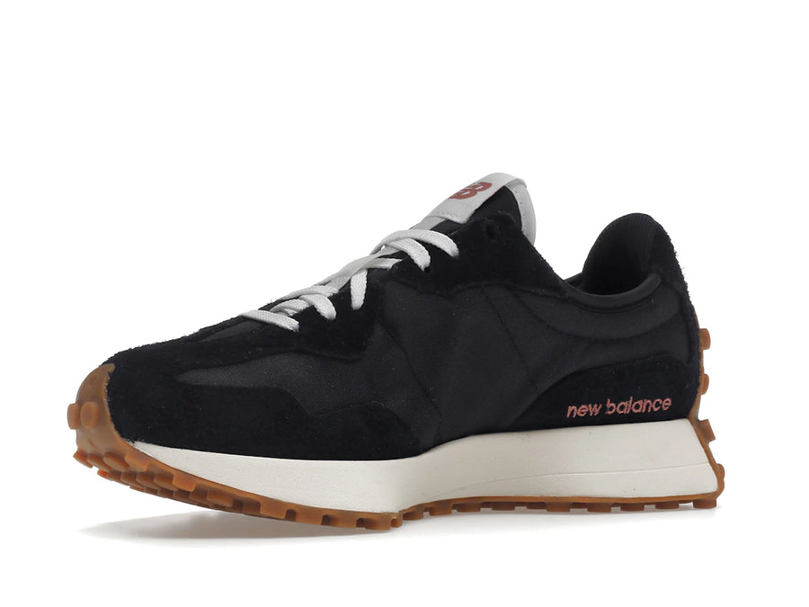 New Balance 327 Noir Blanc Gomme (Femme)