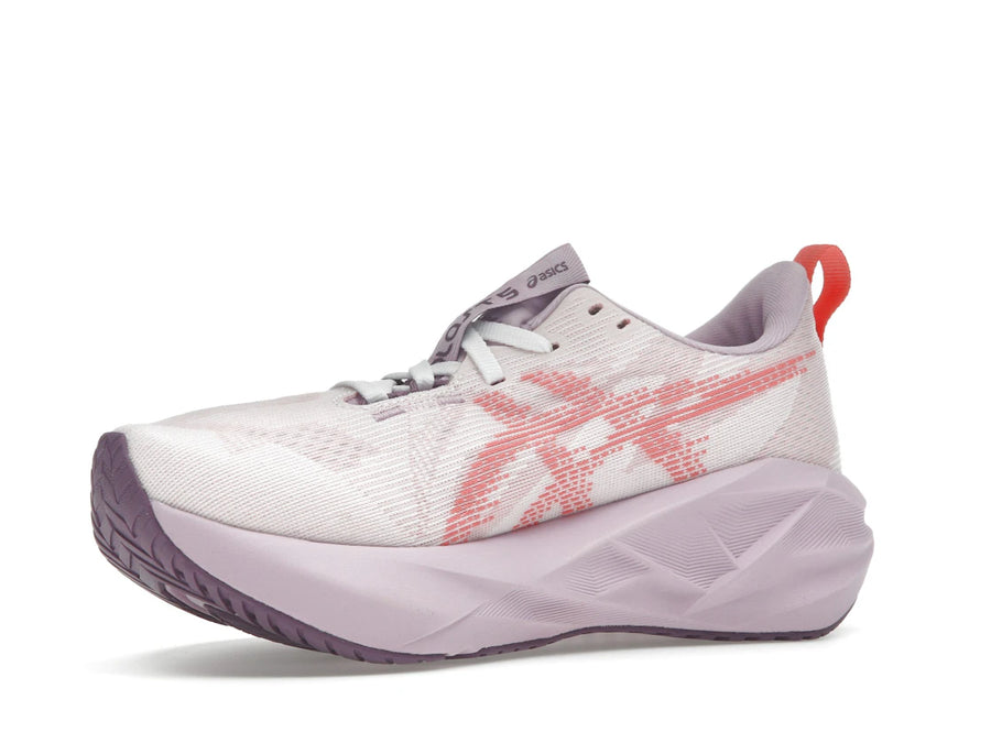 ASICS Novablast 5 Blanc Récif Corail (Femme)
