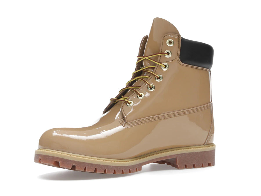 Bottes Timberland Premium imperméables vernies 6" couleur blé foncé