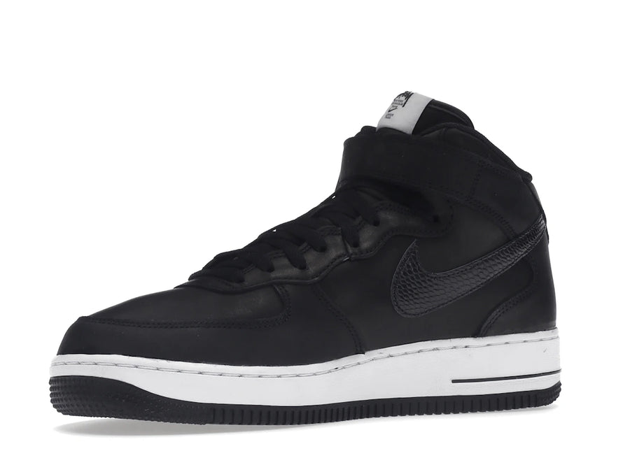 Nike Air Force 1 Mid Stussy Noir Blanc