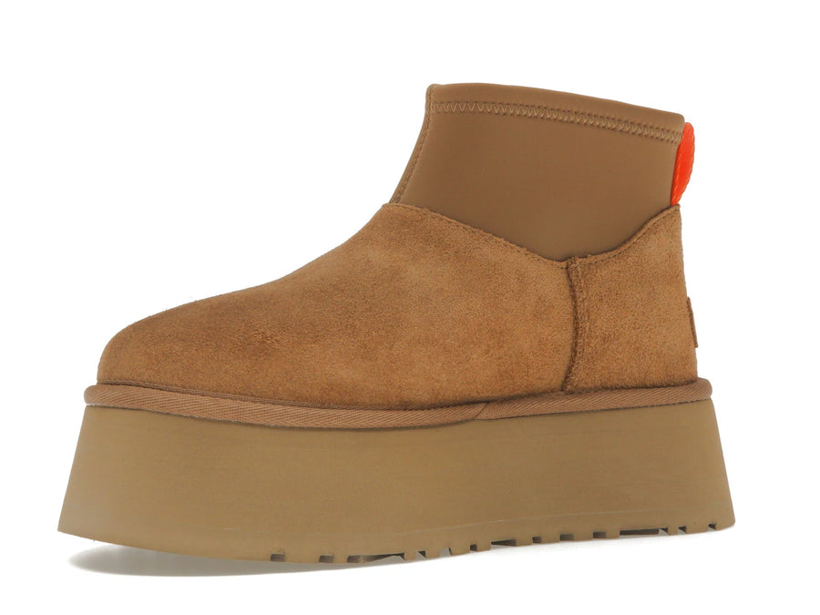 Bottes UGG Classic Mini Dipper couleur châtaigne (Femme)