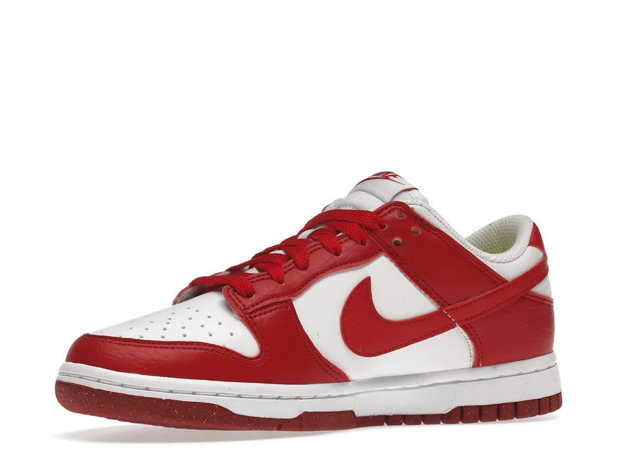 Nike Dunk Low Next Nature Blanc Rouge Gym (Femme)