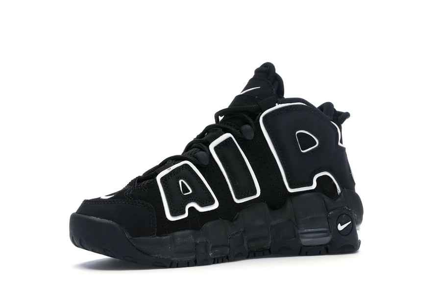 Nike Air More Uptempo Black White (GS)