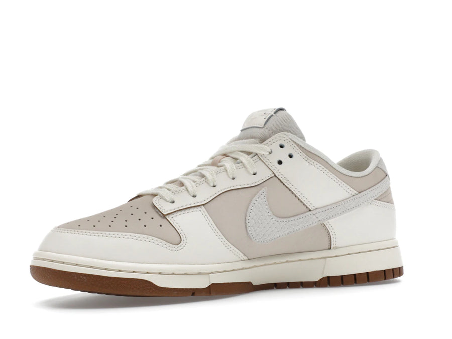 Nike Dunk Low Retro Blanc nacré Ivoire pâle Beige clair Voile