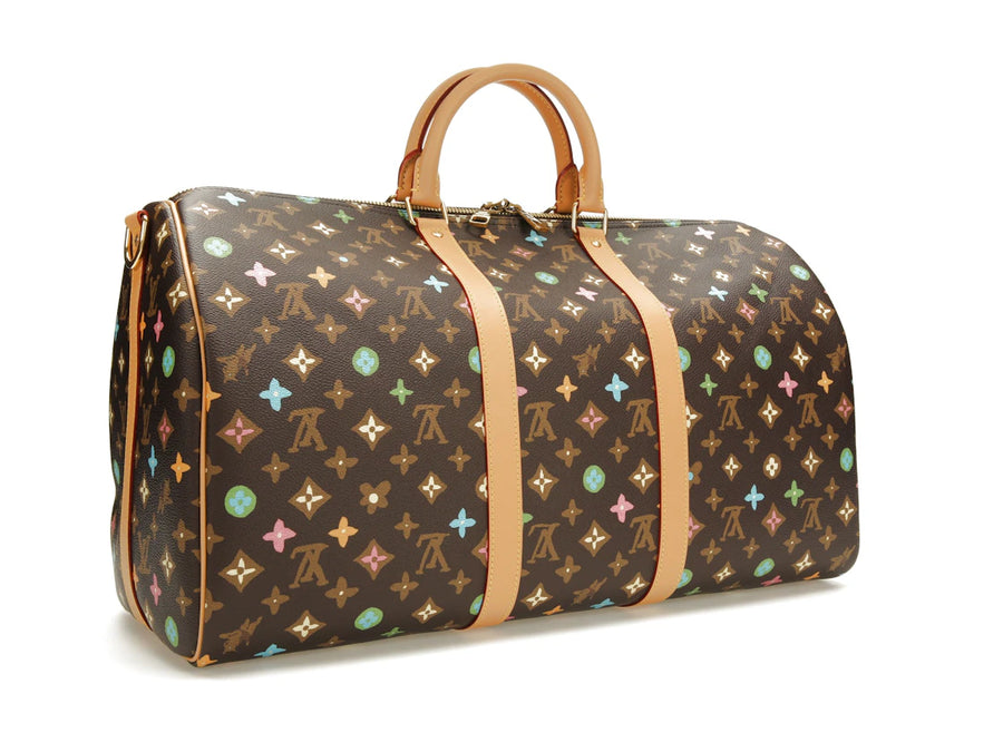 Louis Vuitton by Tyler, the Creator Keepall Bandouliere 50 Chocolate Craggy Monogram