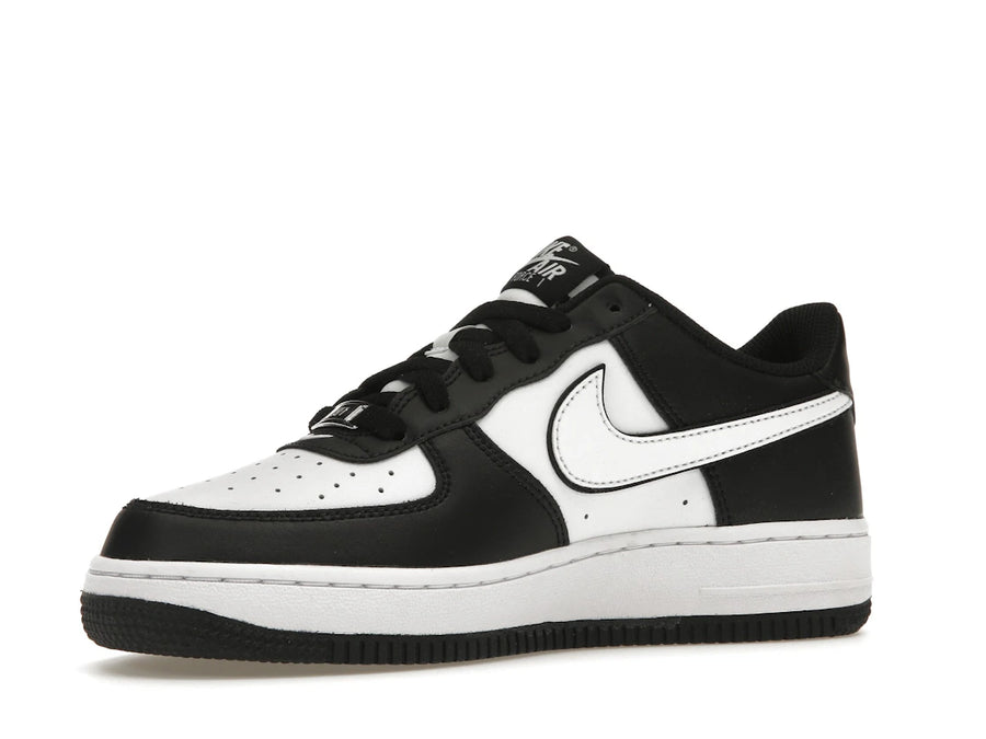 Nike Air Force 1 Low LV8 2 White Swoosh Panda (GS)