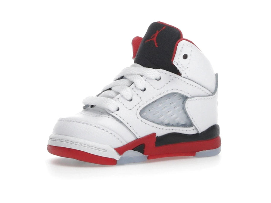 Jordan 5 Retro Fire Red Black Tongue (2025) (TD)