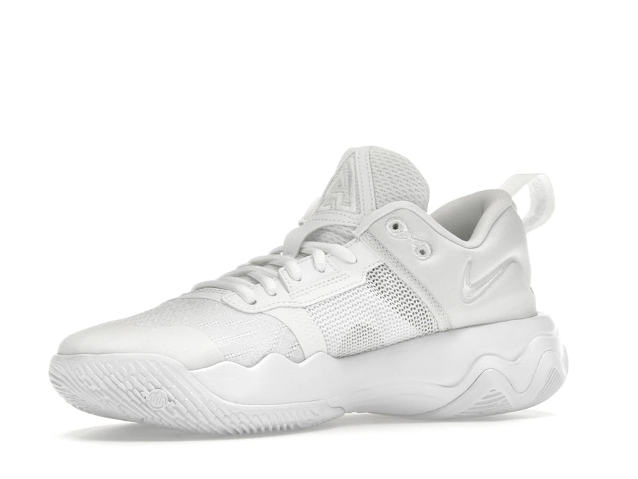 Nike Giannis Immortality 3 Triple Blanc