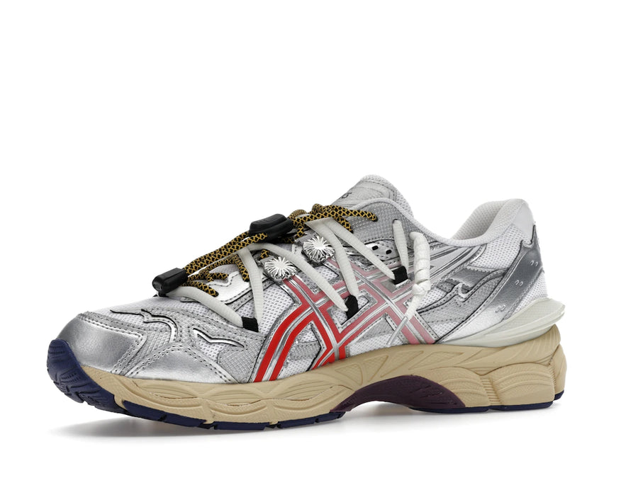ASICS Gel-Cumulus 16 TOGA Blanc Rouge Argent Pur