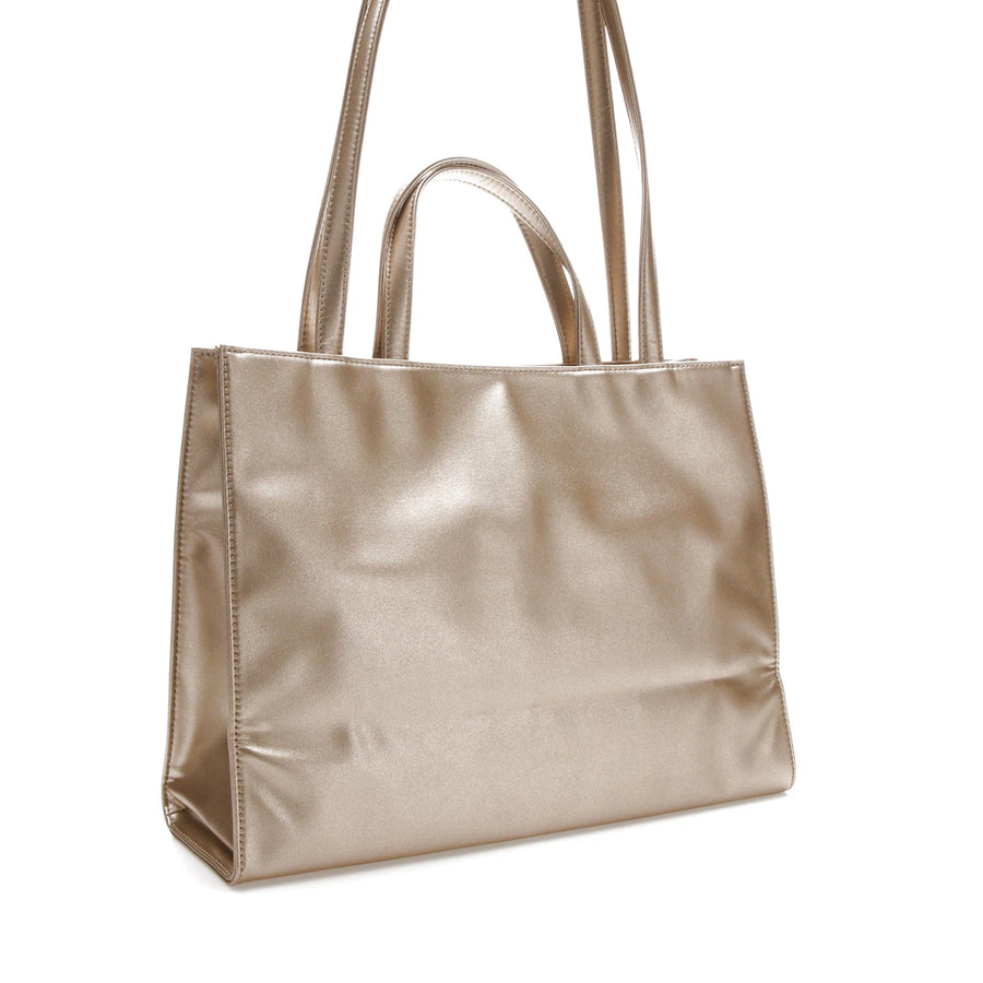 Sac cabas Telfar moyen doré