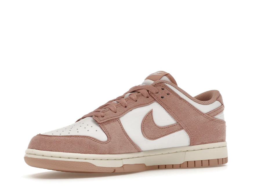 Nike Dunk Low Rose Whisper Gold Mini Swoosh (Femme)