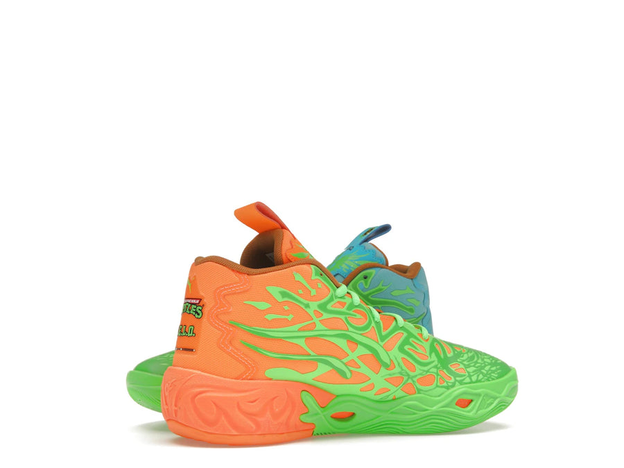 Puma LaMelo Ball MB.04 Teenage Mutant Ninja Turtles Leonardo &amp; Michelangelo (GS)