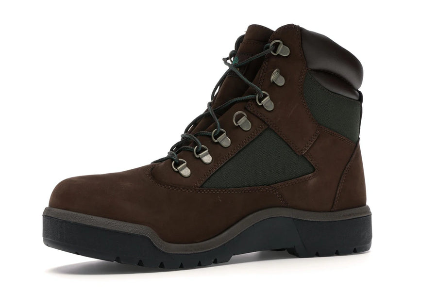 Bottes Timberland Field Boot 6" couleur bœuf et brocoli