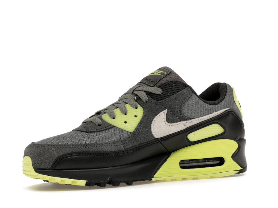 Nike Air Max 90 Gris fumé et citron clair