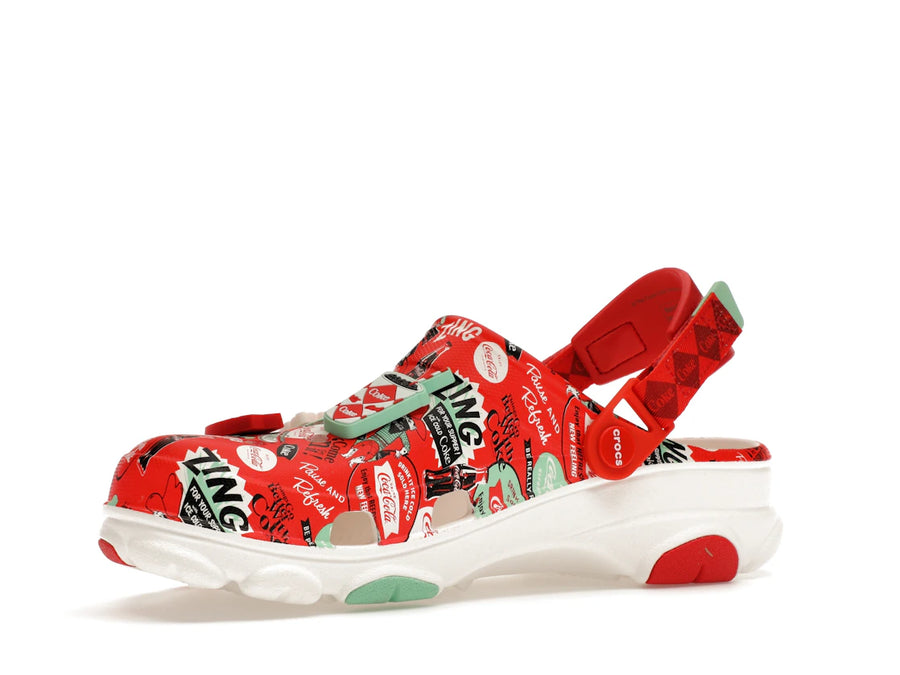 Sabots tout-terrain Crocs rouges Coca-Cola