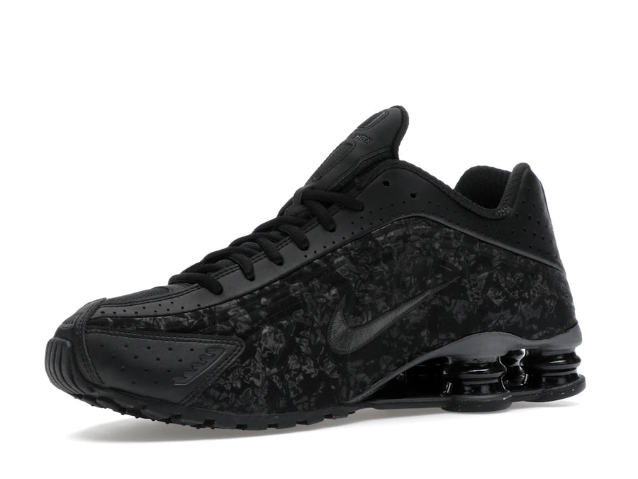Nike Shox R4 Noir Floral (Femme)