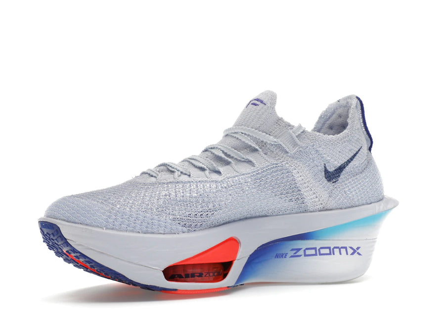 Nike Air Zoom Alphafly Next% 3 Football Gris Fantôme Violet Persan Bleu Void (Femme)