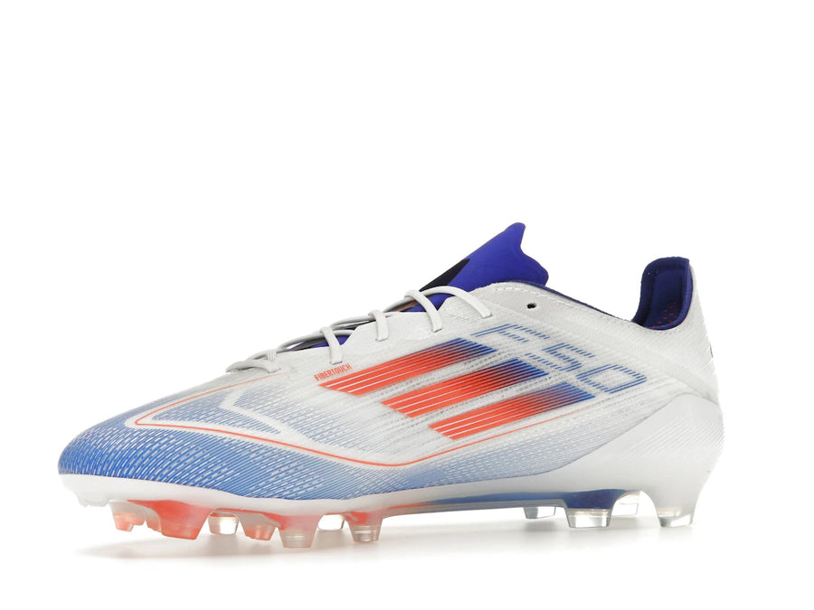 adidas F50 Elite FG Blanc nuage Rouge solaire Bleu lucide