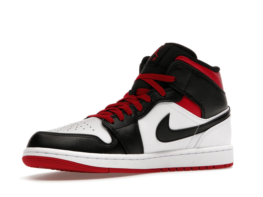 Jordan 1 Mid Gym Rouge Orteil Noir