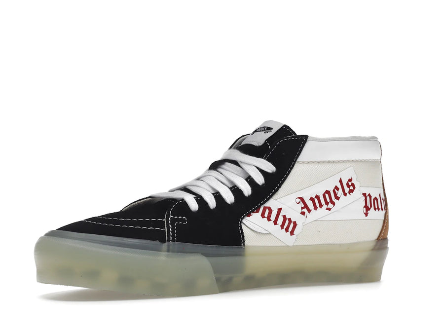 Vans Vault Sk8-Mid LX Palm Angels Noir Blanc Beige